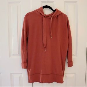 Aerie Long Hoodie (Burnt Orange)